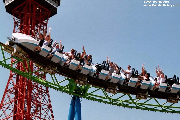 Schwarzkopf roller coaster called Shock Wave