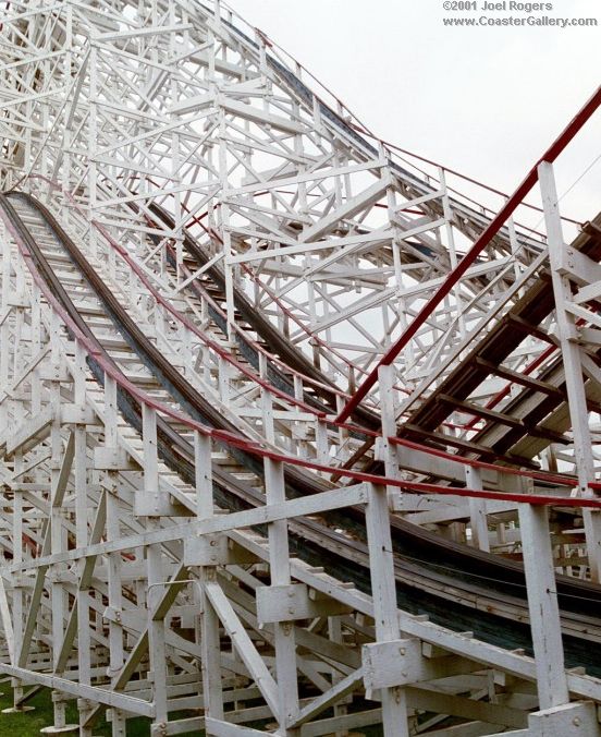 Texas Cyclone coaster close-up