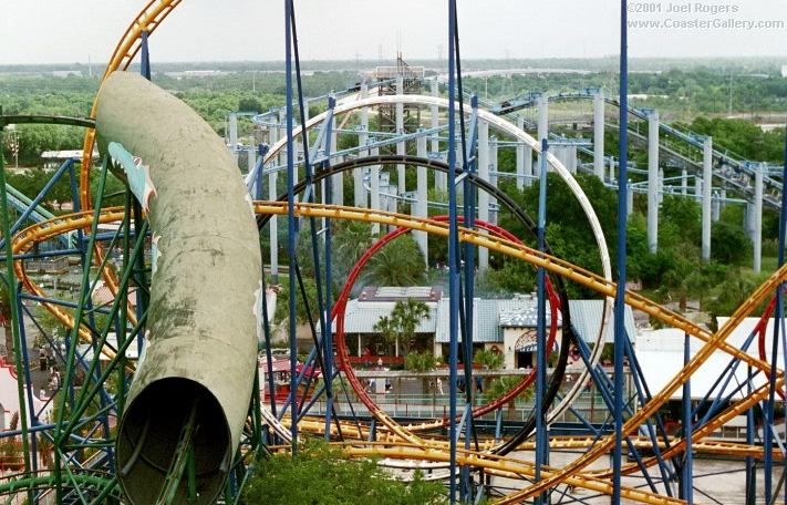 Texas Tornado looping coaster