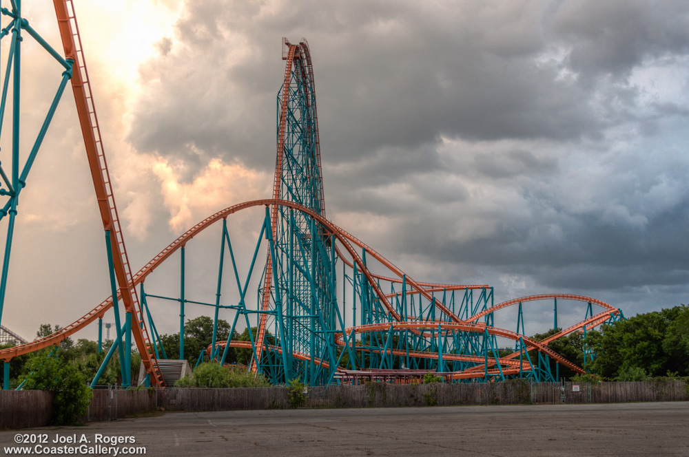 roller coaster in Dallas, Texas