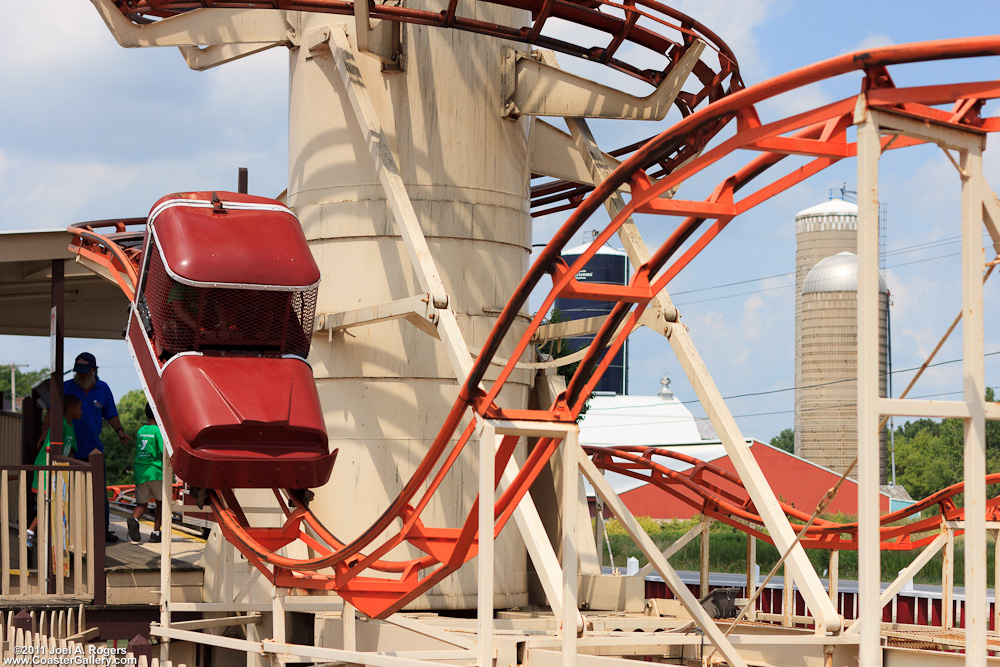 Drop at the end of Toboggan