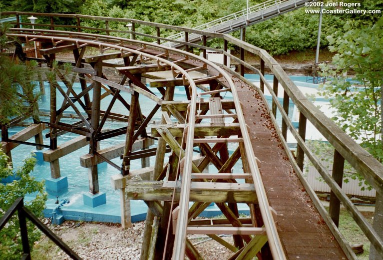 Dahlonega Mine Train at Six Flags Over Georgia