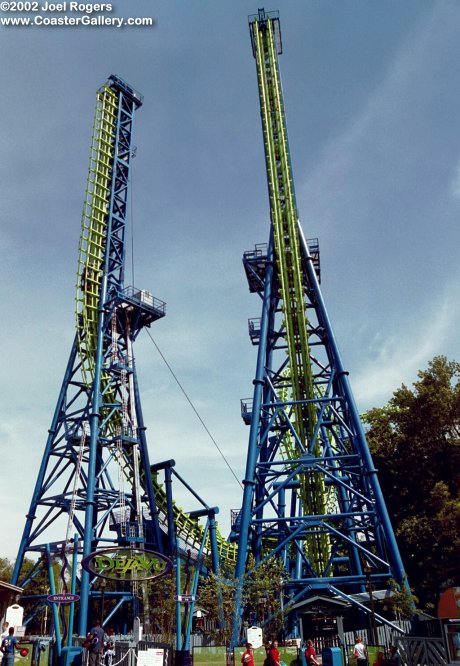 Six Flags Over Georgia -- Deja Vu coaster