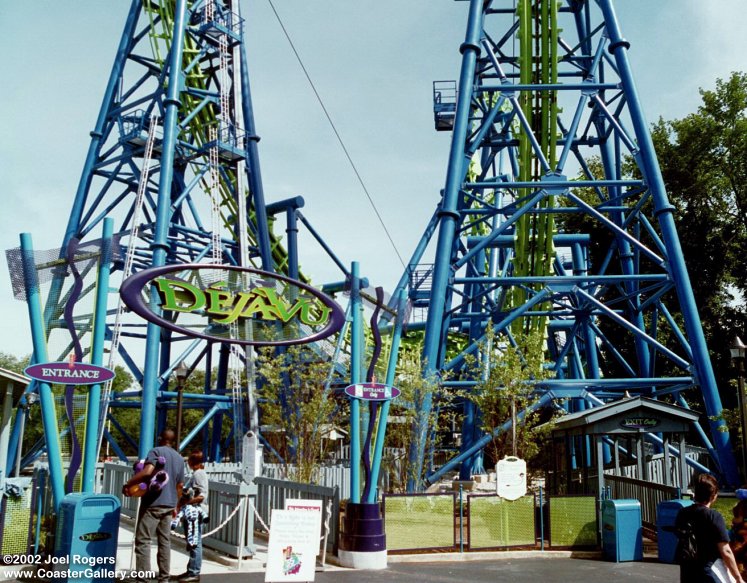 six flags over georgia dare devil dive coaster. a small Six+flags+over+ga