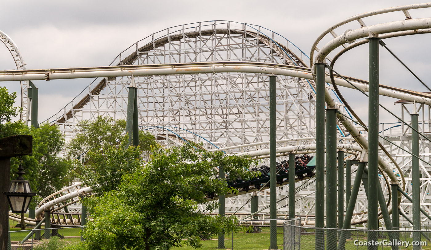 Dragon coaster - wheels and restraints