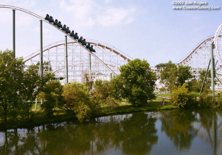 Adventureland's Dragon roller coaster