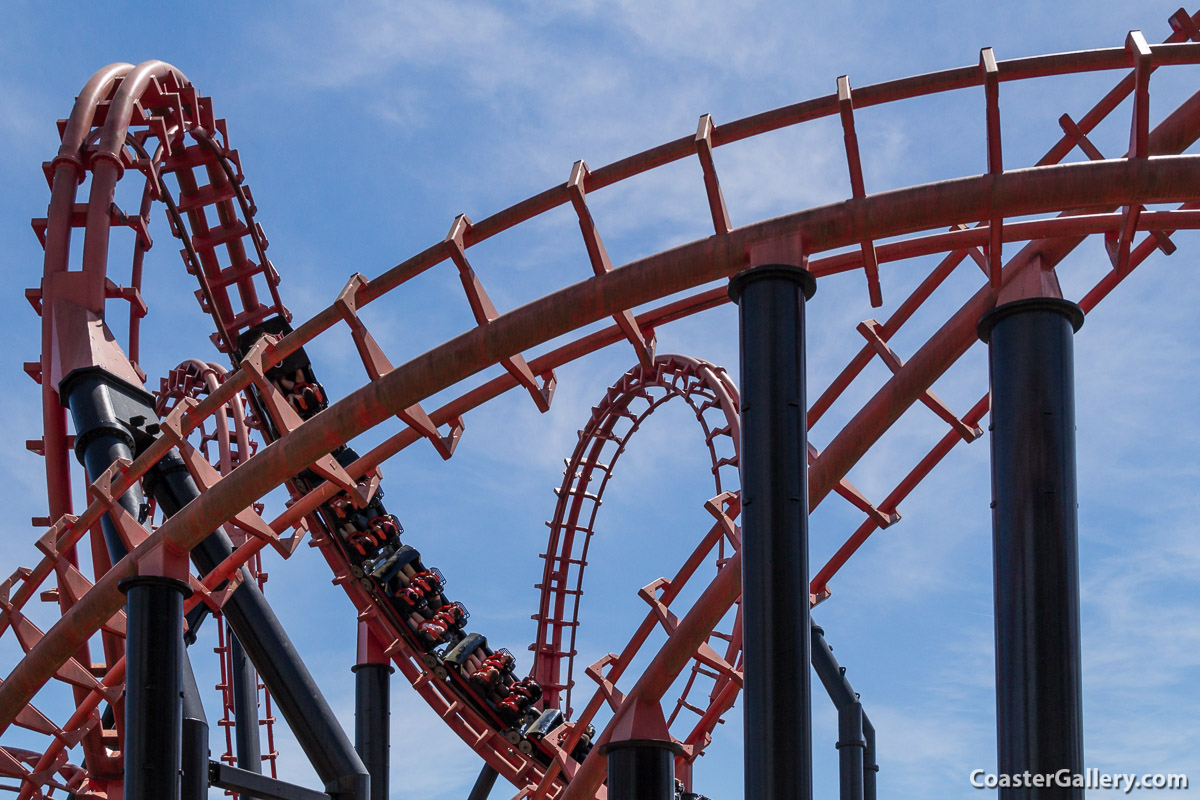 Scary roller coaster pictures