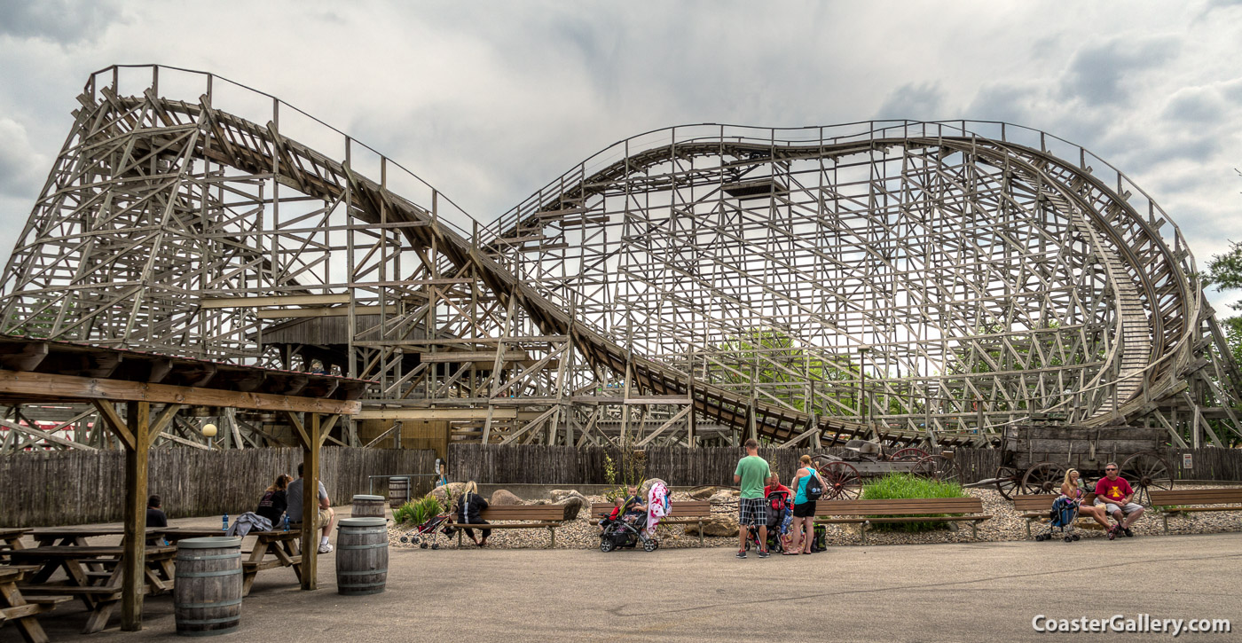 Outlaw roller coaster