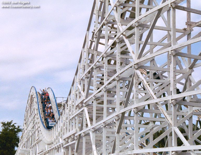 Roller coaster built and designed by William L. Cobb