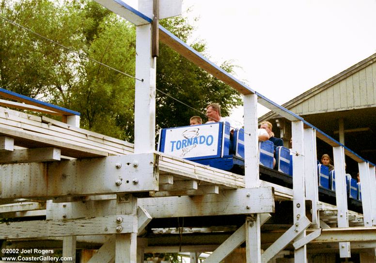 PTC coaster train close-up