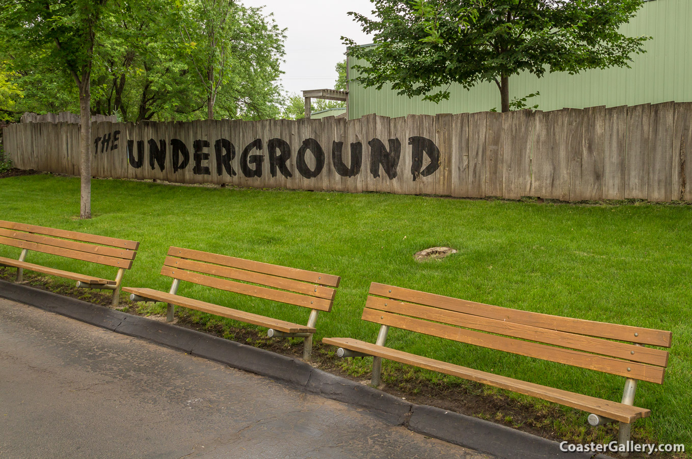 Underground roller coaster in Iowa