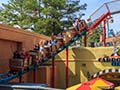 Canyon Blaster family coaster in Atlanta