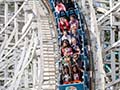 Headrests on a coaster