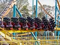 Rougarou and Mantis stand-up coasters