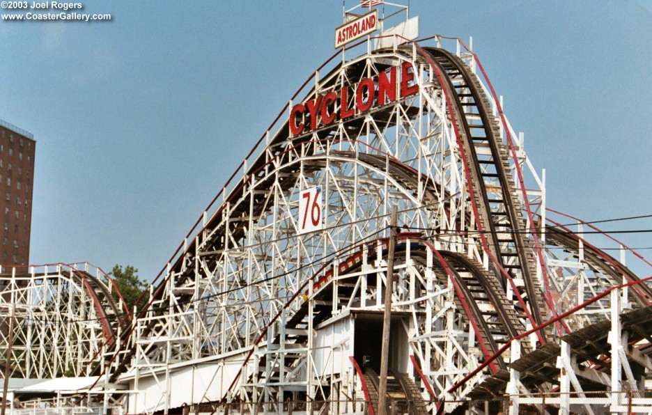 National Historic Landmark -- Coney Island Cyclone