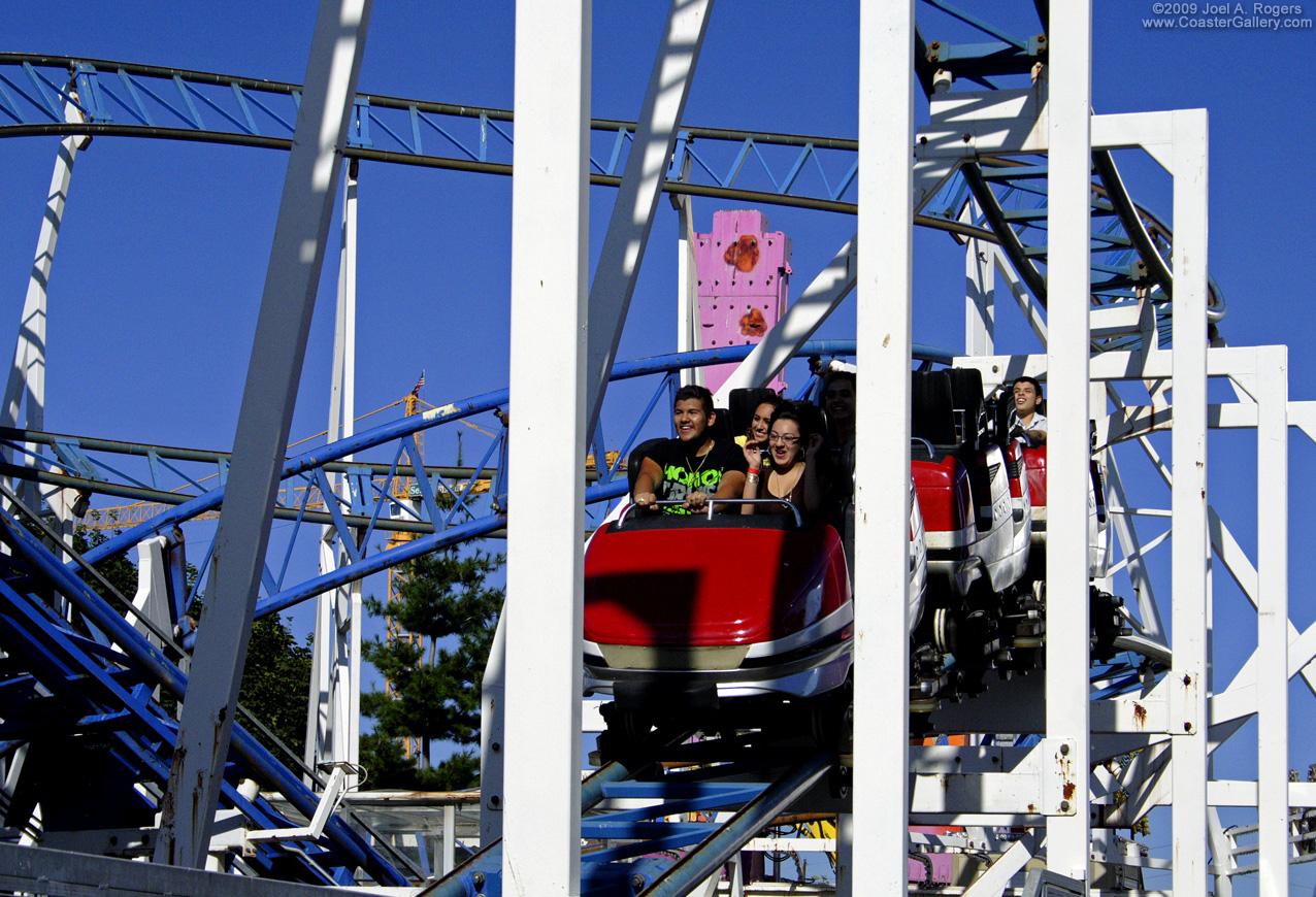 Windstorm roller coaster