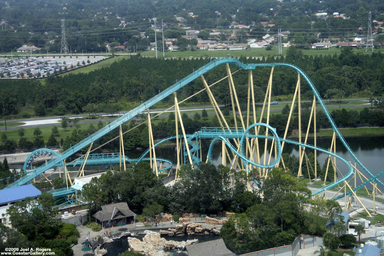 Boliger & Mabillard roller coaster in Orlando