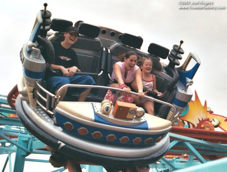 spinning roller coaster