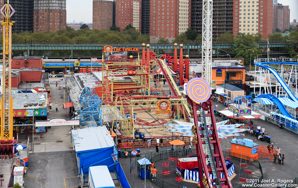 Housing developments on Coney Island