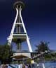 Seattle Space Needle and the EMP (Experience Music Project)