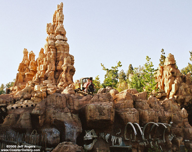 Big Thunder Mountain Railroad and Mine Train Through Nature's Wonderland in Anaheim, California