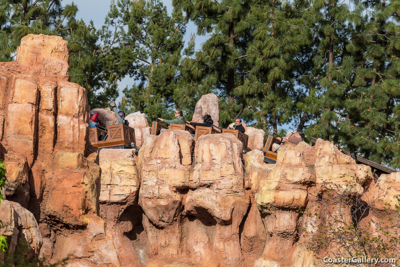 Big Thunder Mountain Railroad at Disneyland