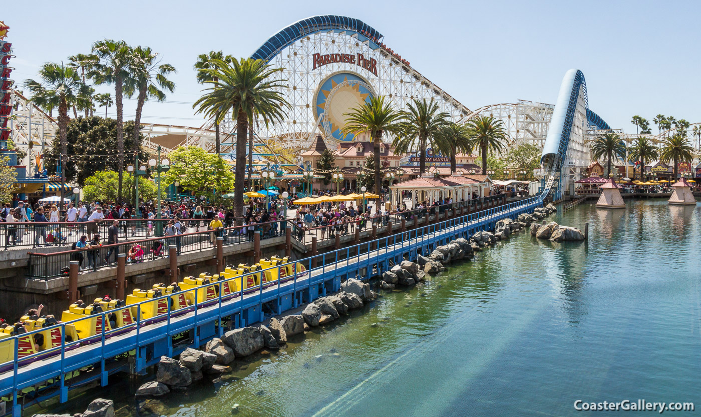 California Screamin' roller coaster - now called the Incredicoaster
