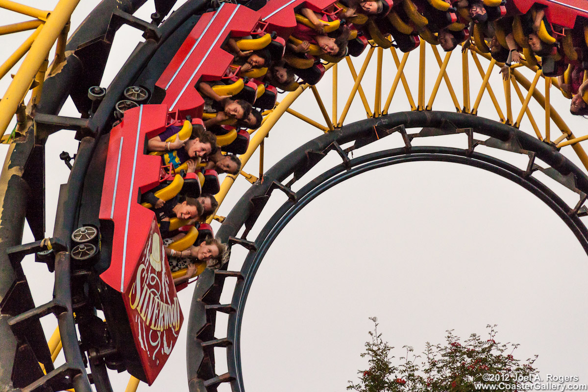 Looping roller coaster