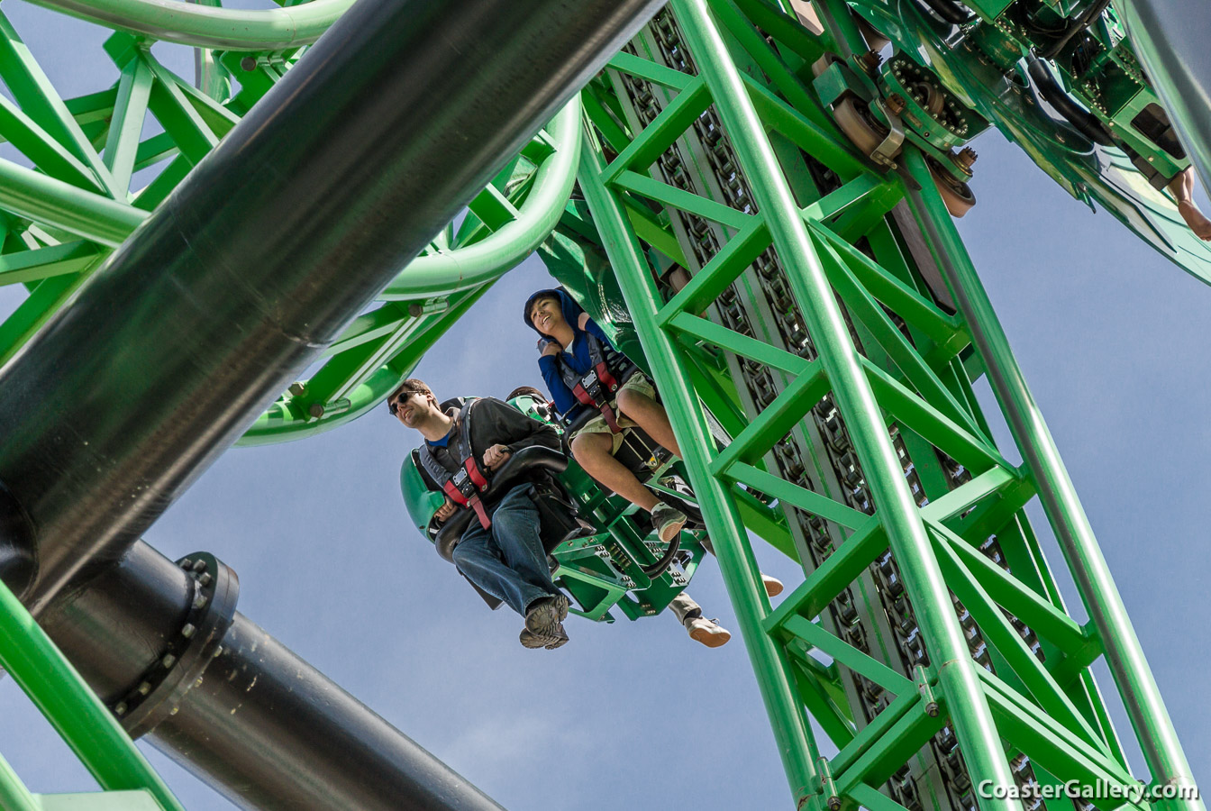 Grounding Strap on a roller coaster