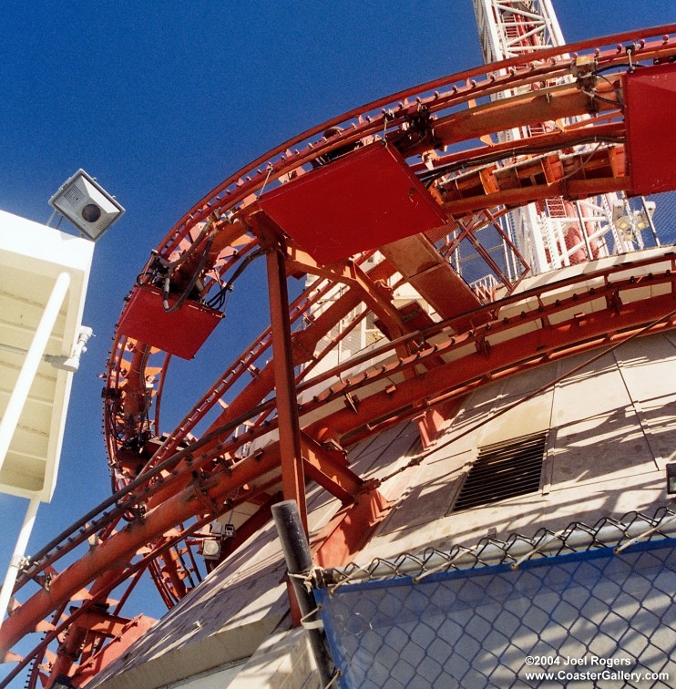 stratosphere roller coaster. High Roller coaster