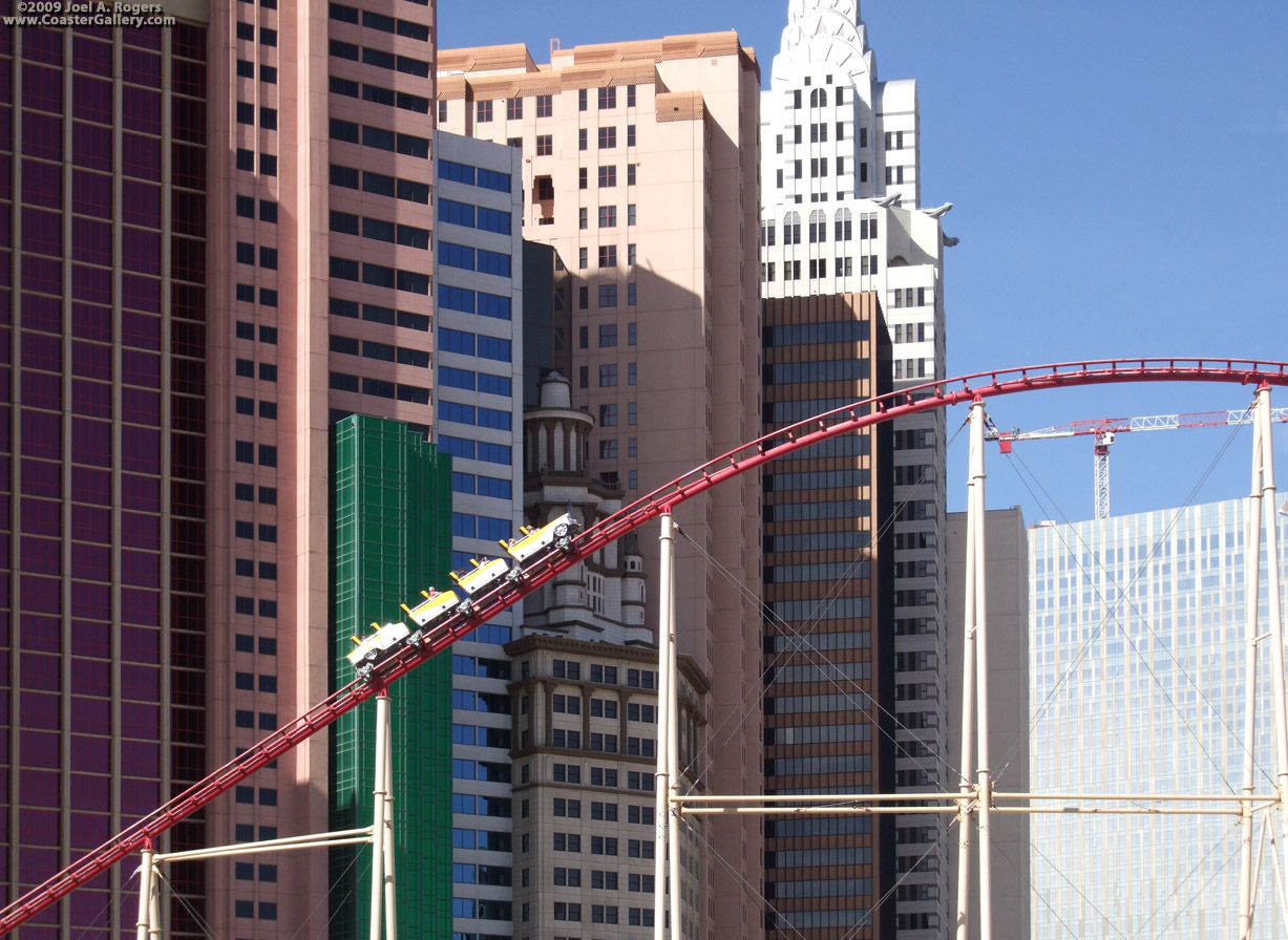 TOGO roller coaster in Las Vegas, Nevada