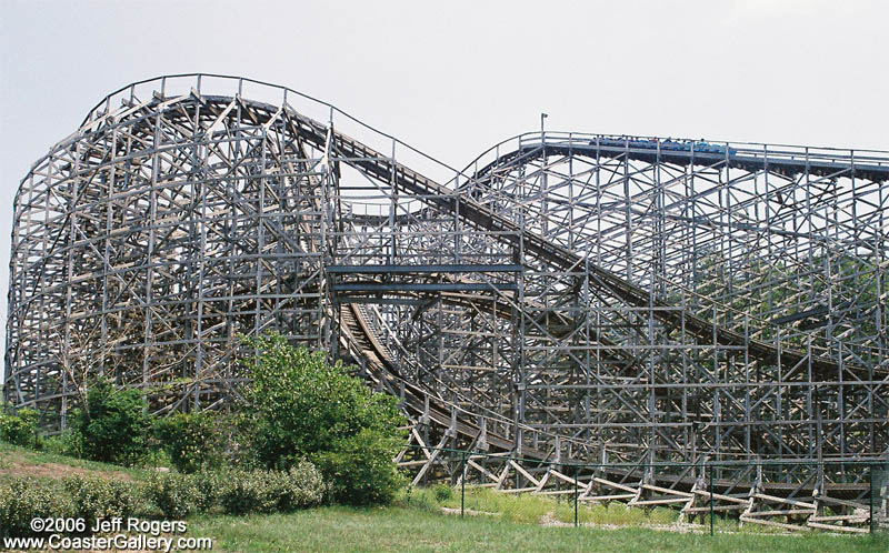 Half of the wooden coasters in Alabama