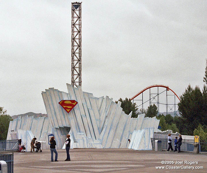 The World's Fastest Coaster - The first ride reaching 100 miles per hour.