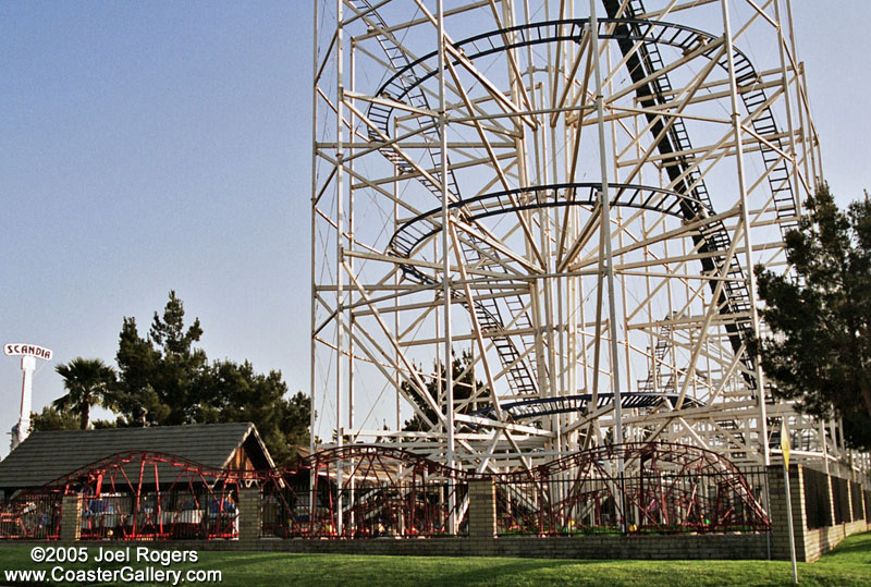 Two coaster of Scandia Amusement Park