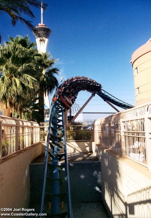 stratosphere roller coaster. Roller roller coaster.