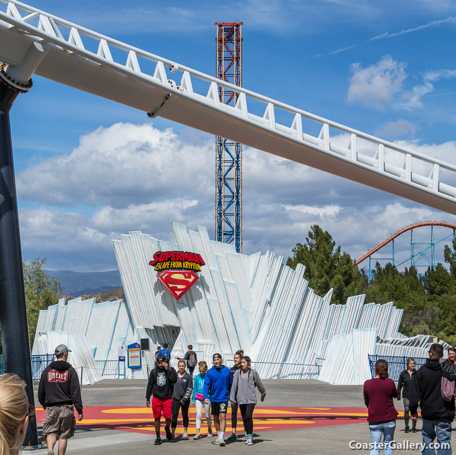 A new view of Six Flags Magic Mountain