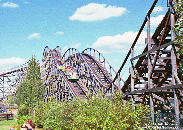 Timber Terror roller coaster