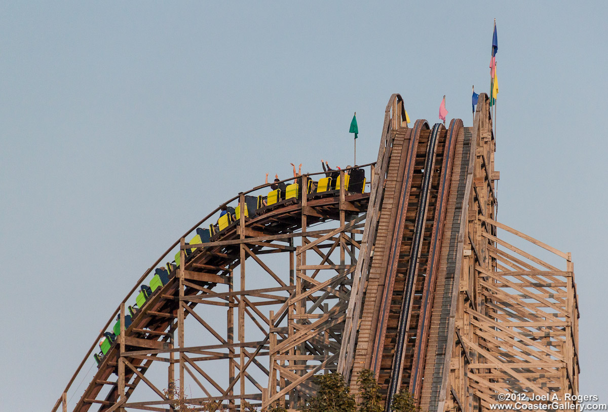 Timber Terror roller coaster