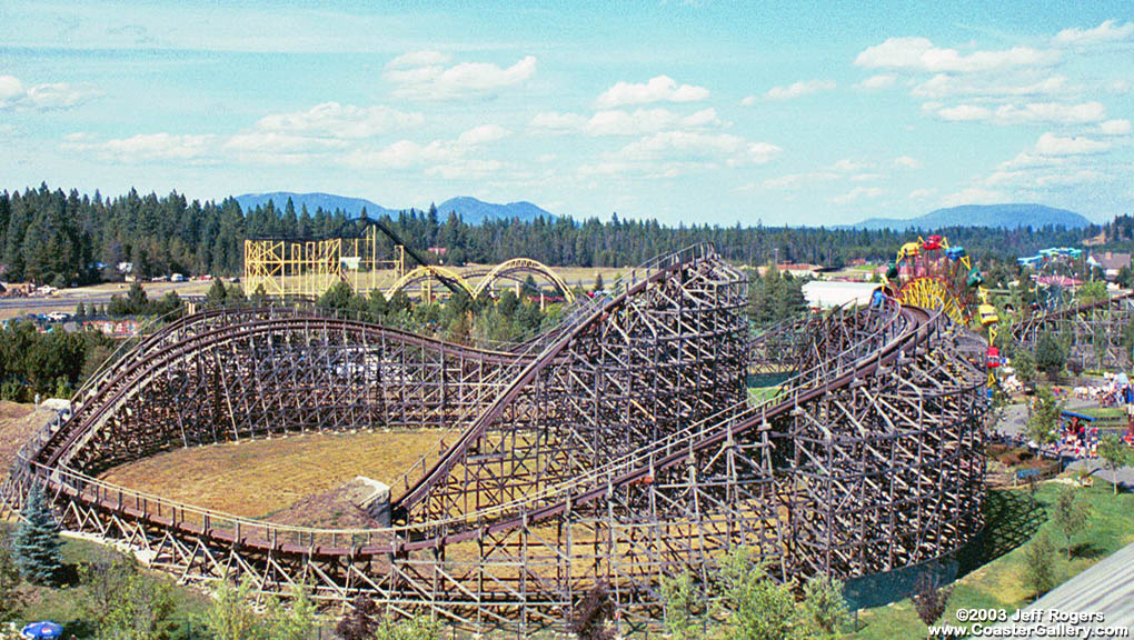 All of the wooden coasters in the state of Idaho