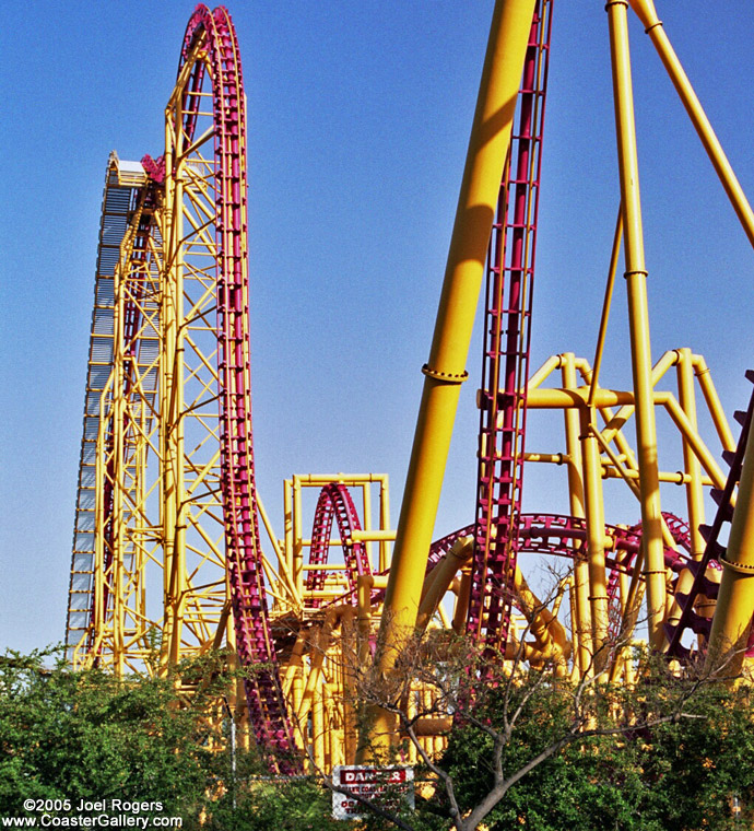 six flags magic mountain logo. six flags magic mountain map