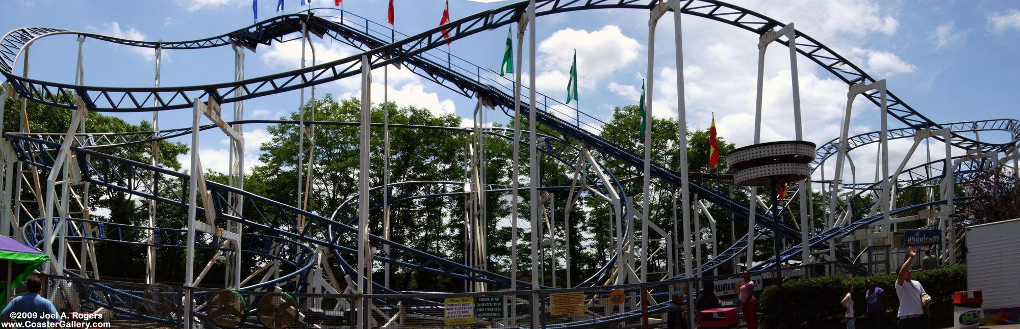 Panoramic view of Hurricane