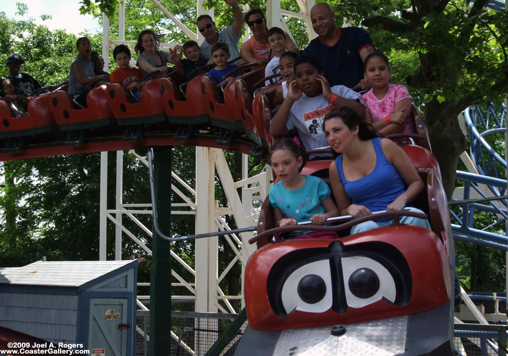 Paul Bunyan Express roller coaster