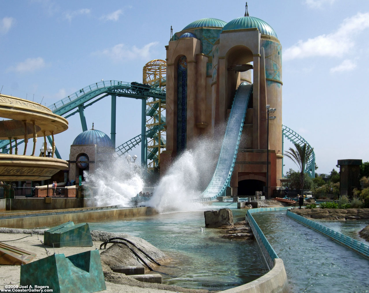 A water coaster in California