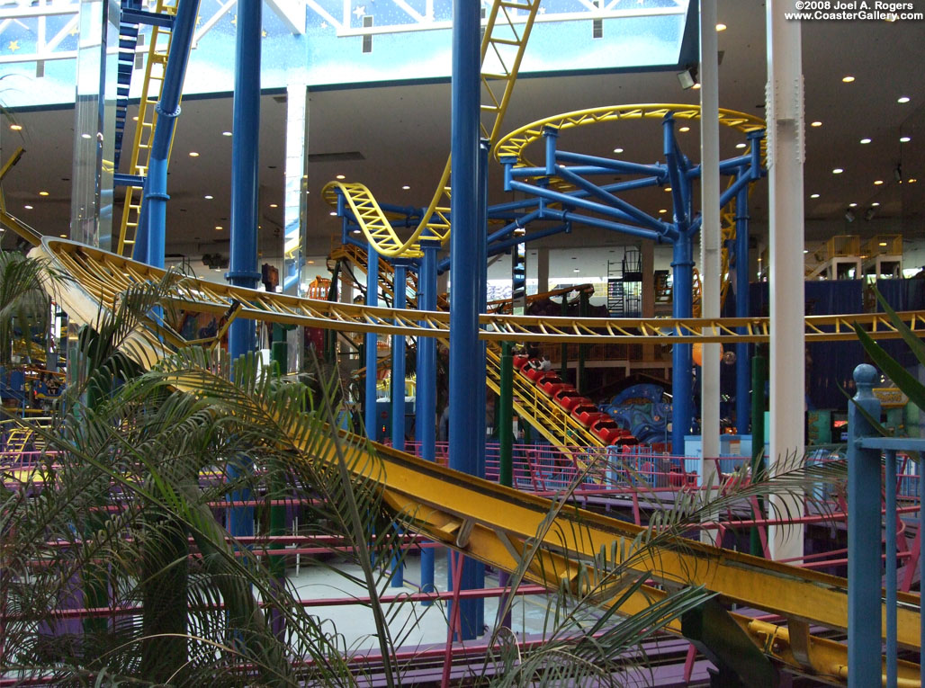 Autosled roller coaster in Canada