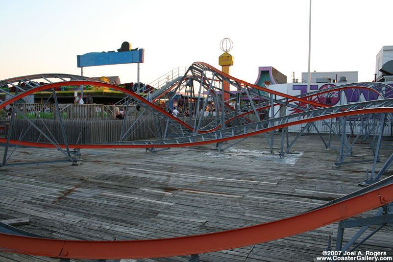 Funtown Pier Family Roller Coaster by Miler Coaster,Inc.