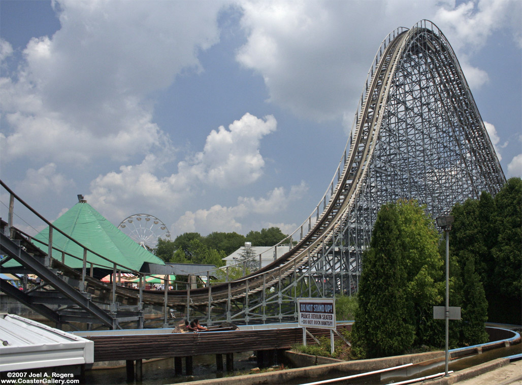 The roller coaster formerly known as Tsunami