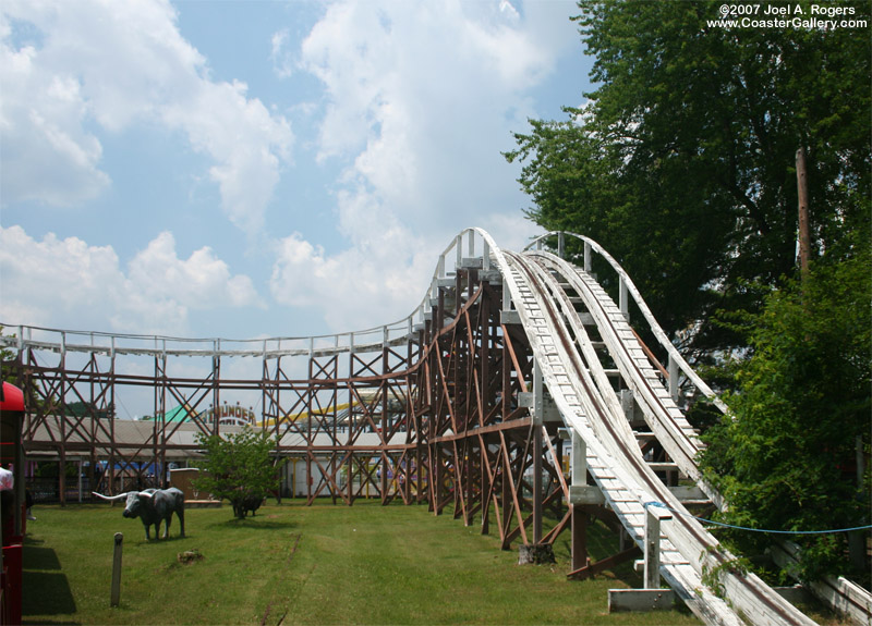 Jack Rabbit -- was the world's oldest operationg coaster.