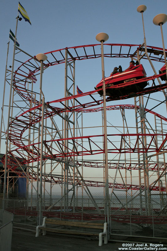 Roller Coaster on the Atlantic Ocean