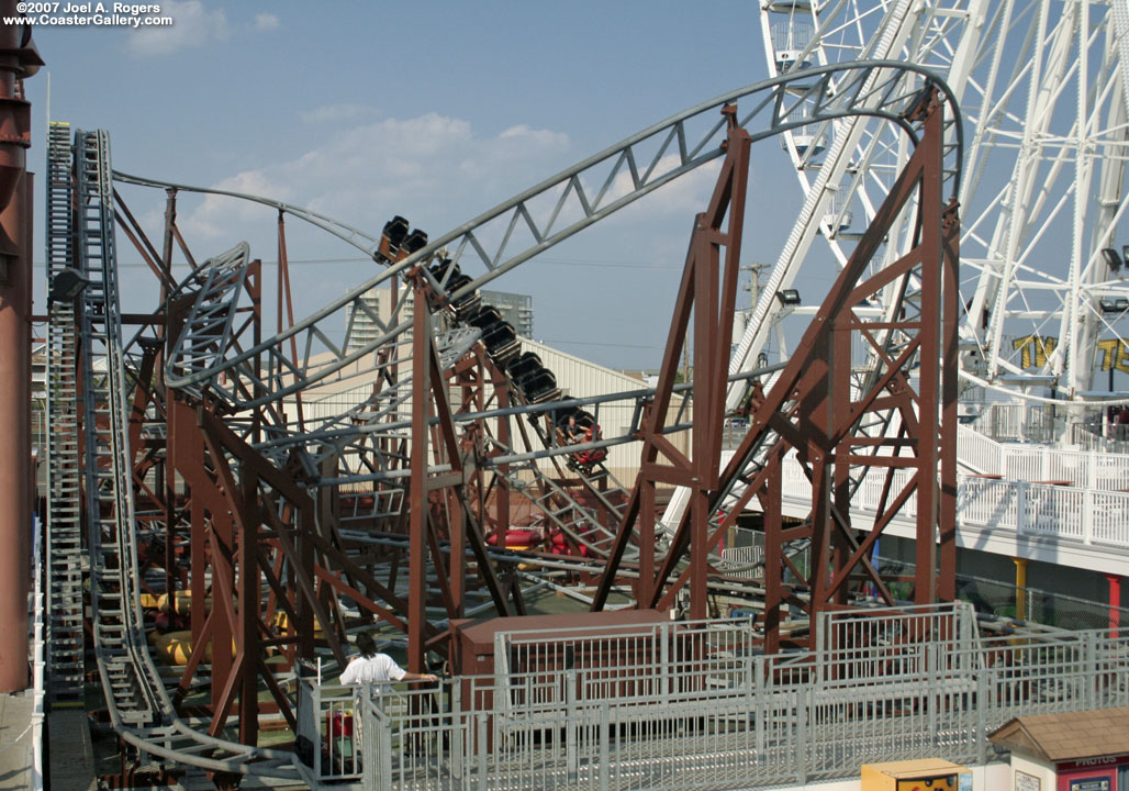 Roller Coaster in New Jersey