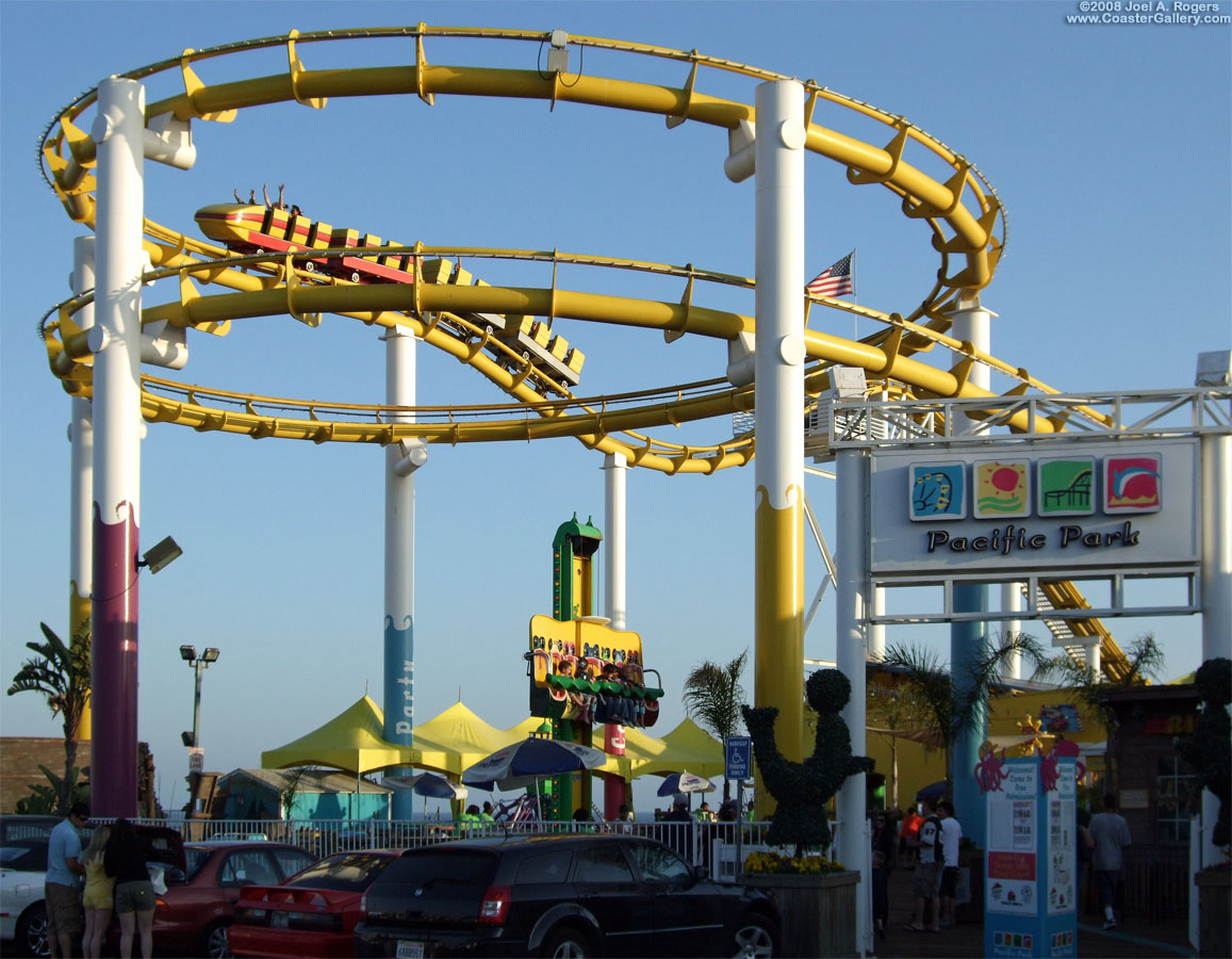 Pacific Park and its thrill rides